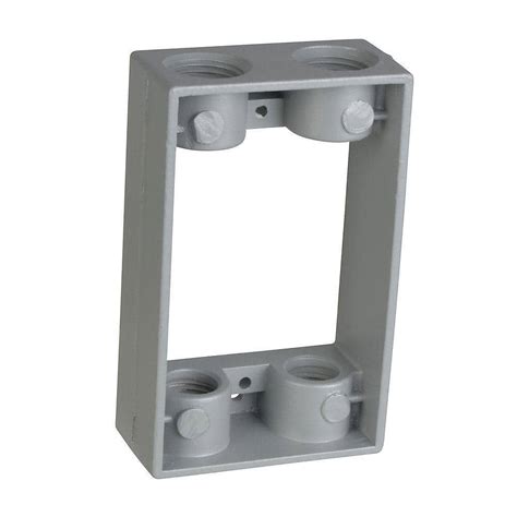 single gang junction box extender ring 4|electrical box extenders.